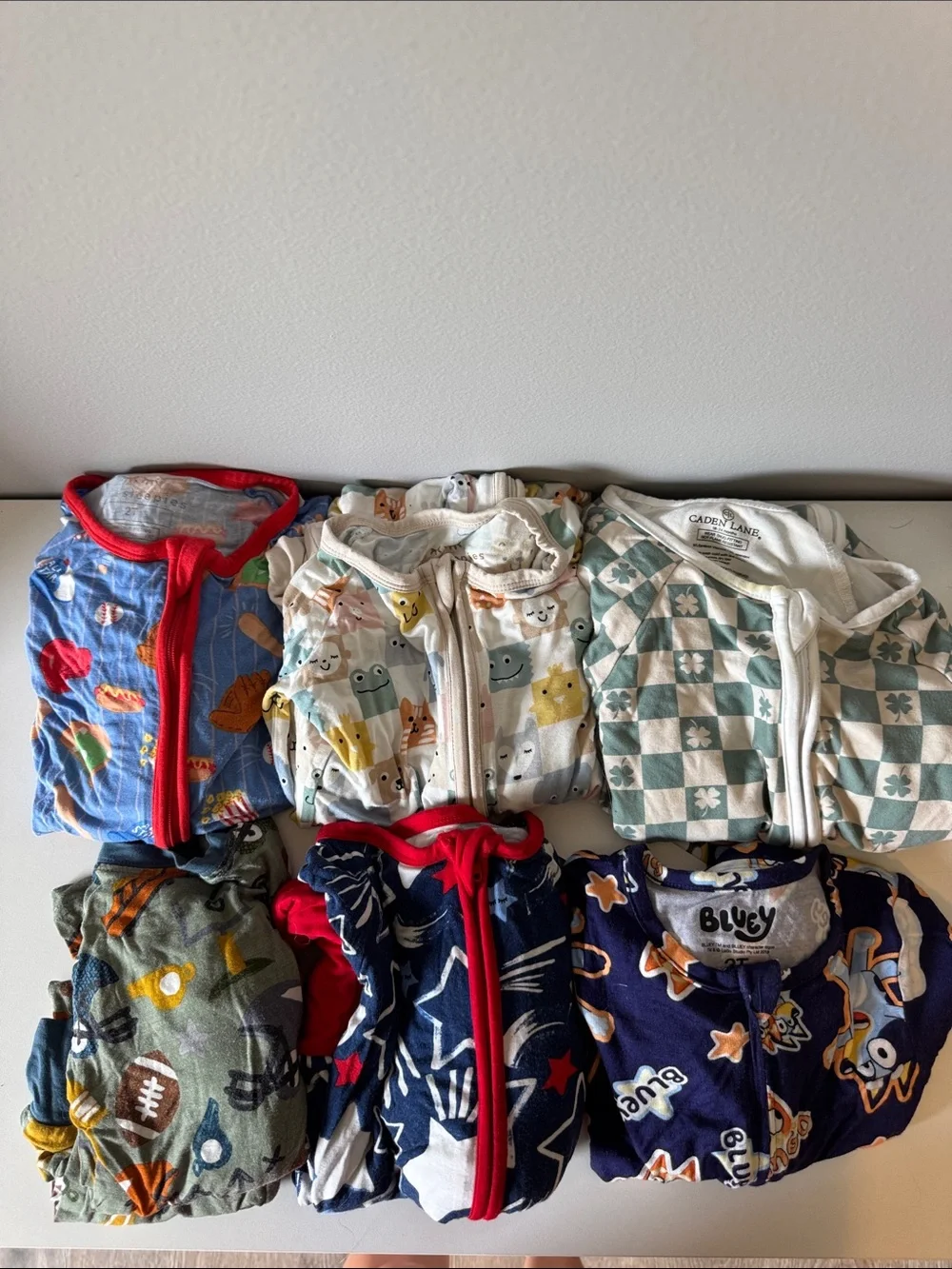 Boys 2T Little Sleepies Bundle